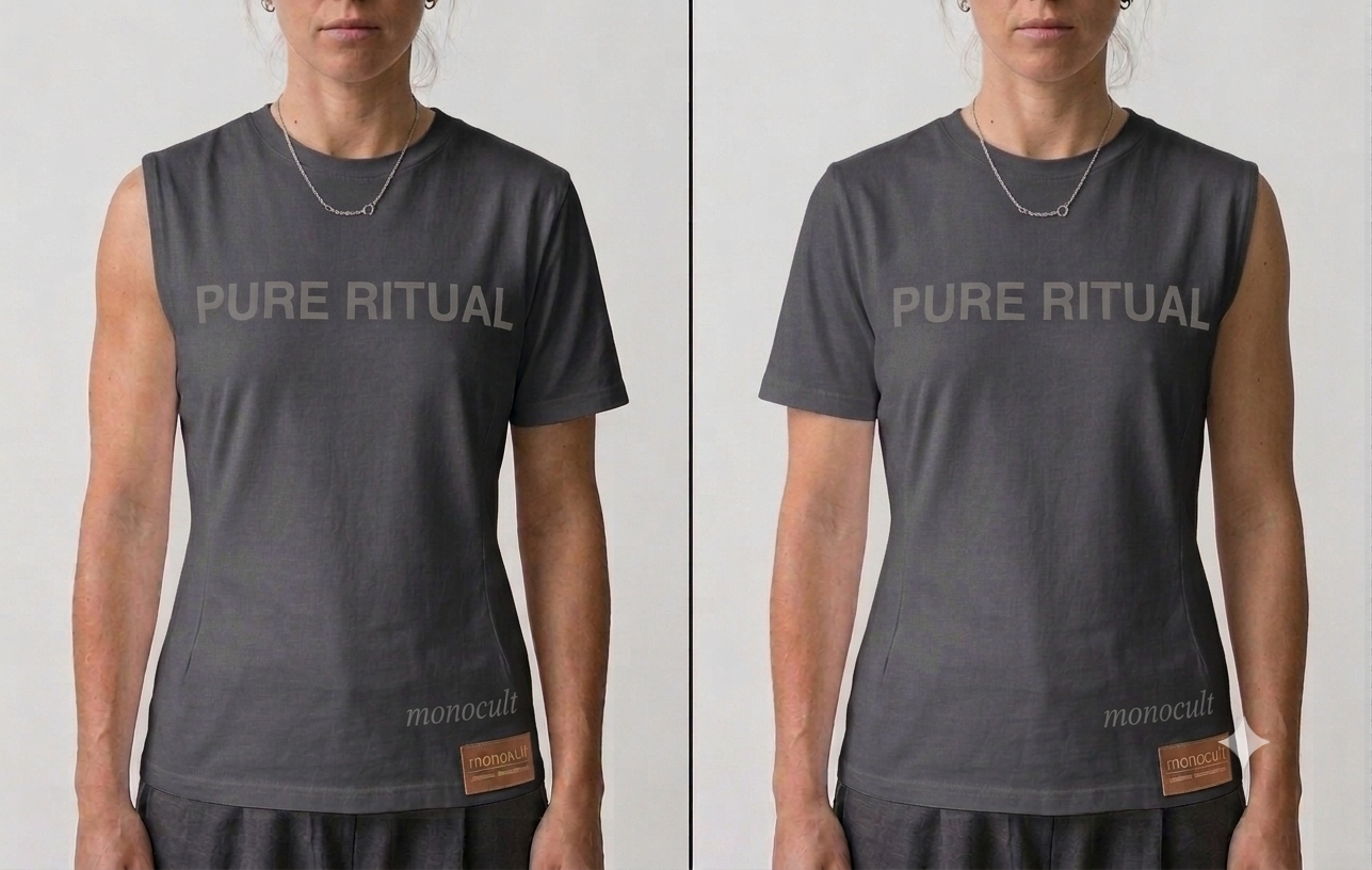 Women's One-Sleeve Top | PURE RITUAL