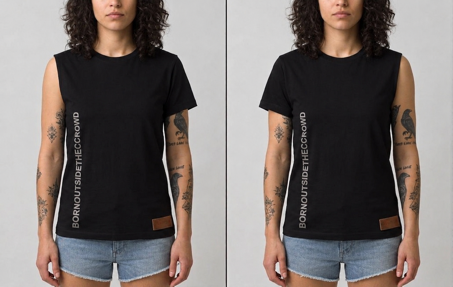 Aura One-Sleeve Top   |  BORN OUTSIDE THE CROWD