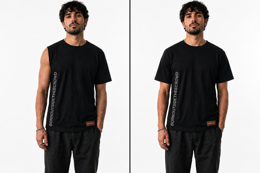 Men's One-Sleeve Top  |  BORN OUTSIDE THE CROWD