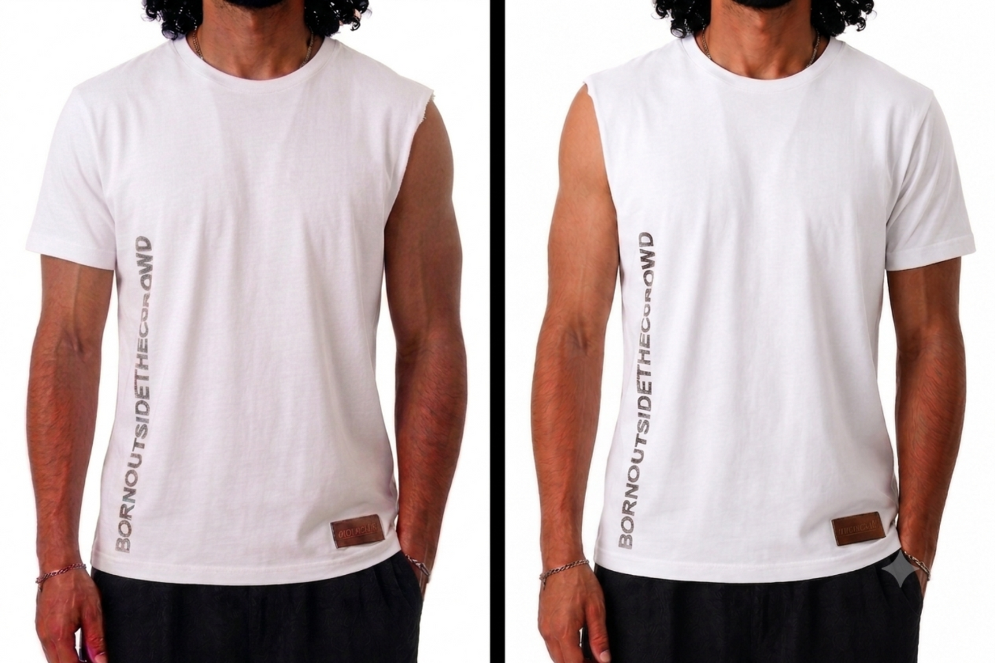 Equis One-Sleeve Top  |  BORN OUTSIDE THE CROWD