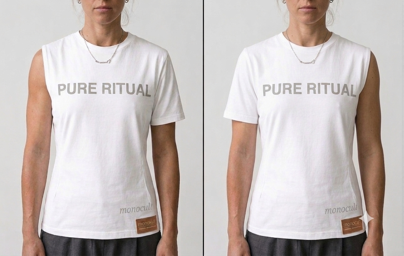 Women's One-Sleeve Top  | PURE RITUAL