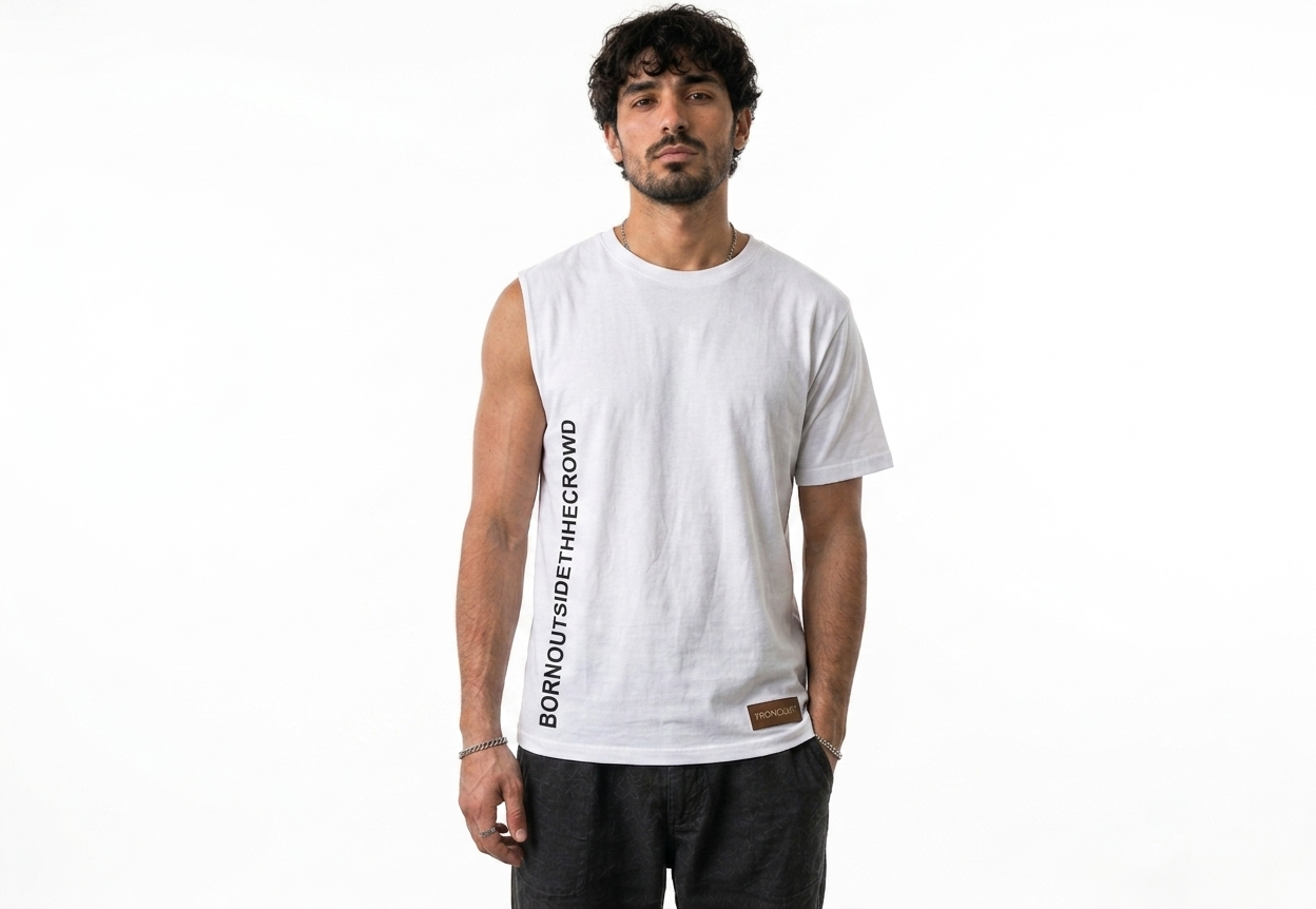 Men's One-Sleeve Top  |  BORN OUTSIDE THE CROWD