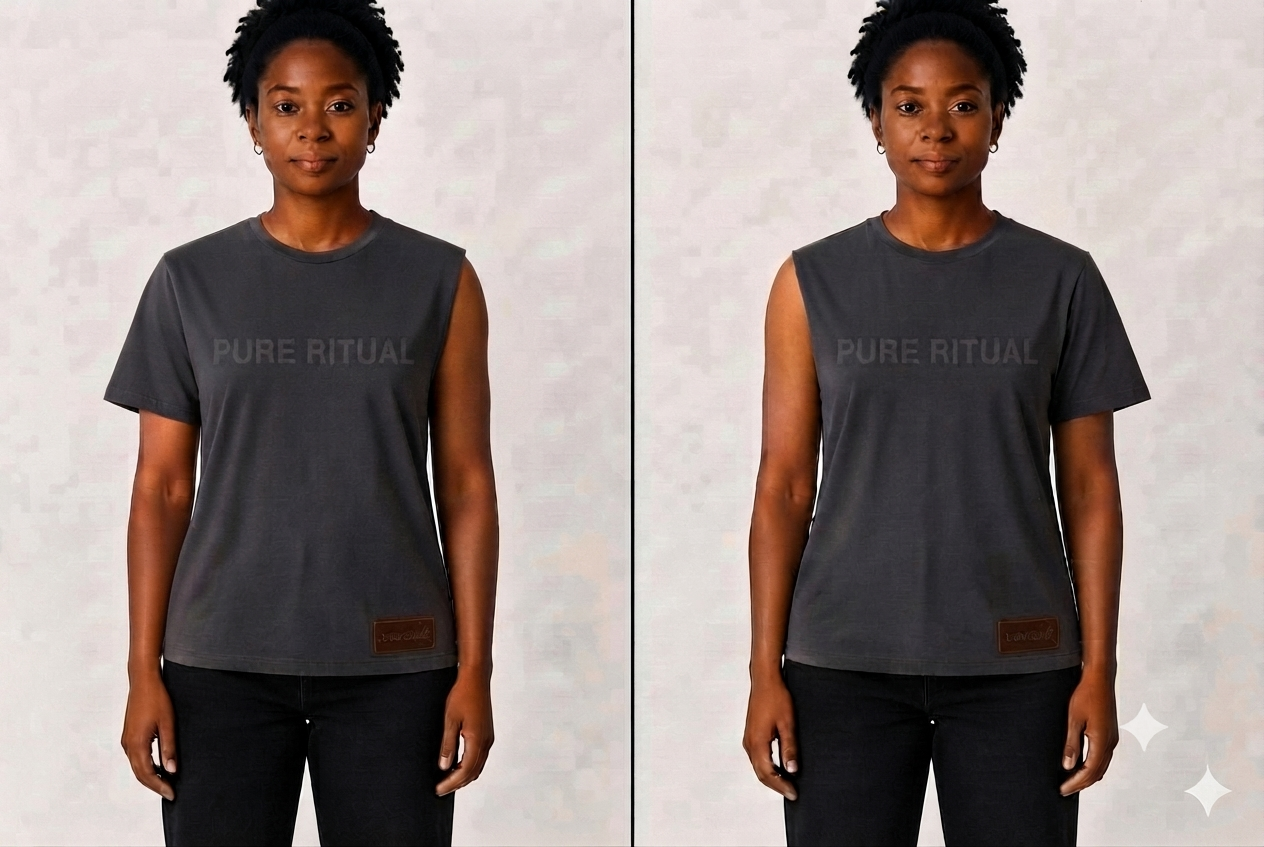 Equis One-Sleeve Top  | PURE RITUAL