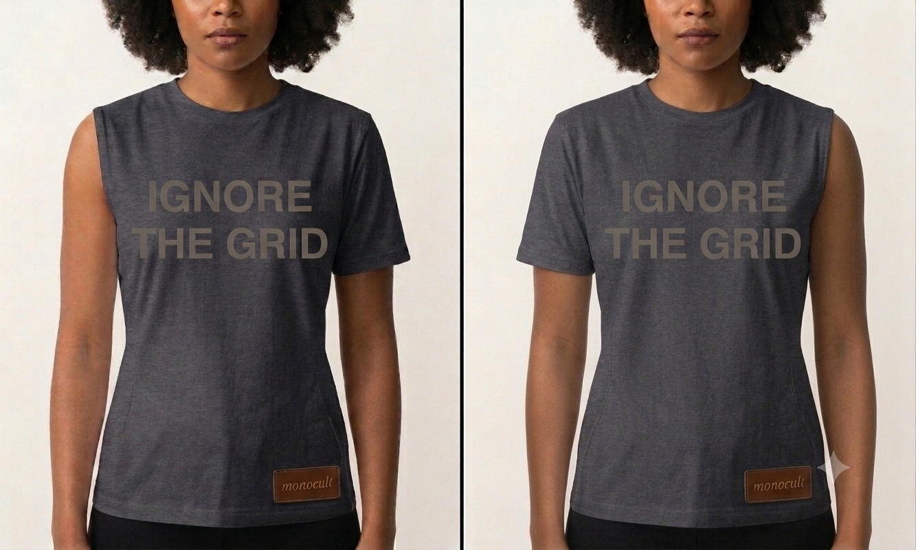 Women's One-Sleeve Top | IGNORE THE GRID