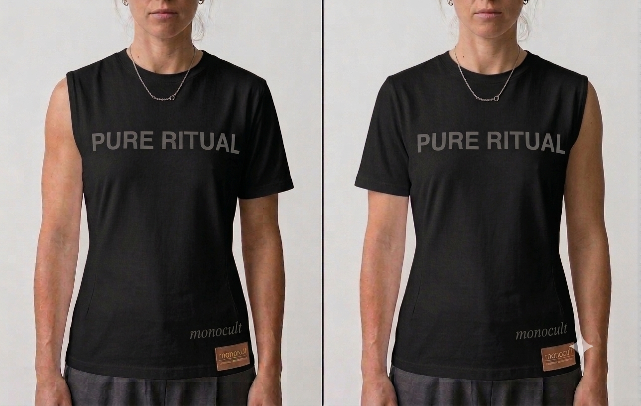 Women's One-Sleeve Top  | PURE RITUAL