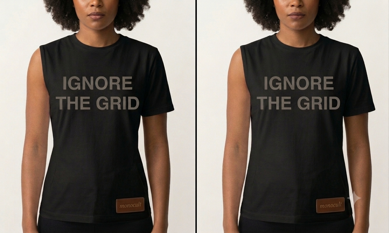 Women's One-Sleeve Top | IGNORE THE GRID