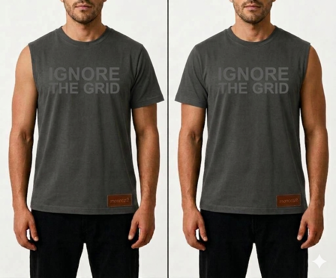 Men's One-Sleeve Top | IGNORE THE GRID
