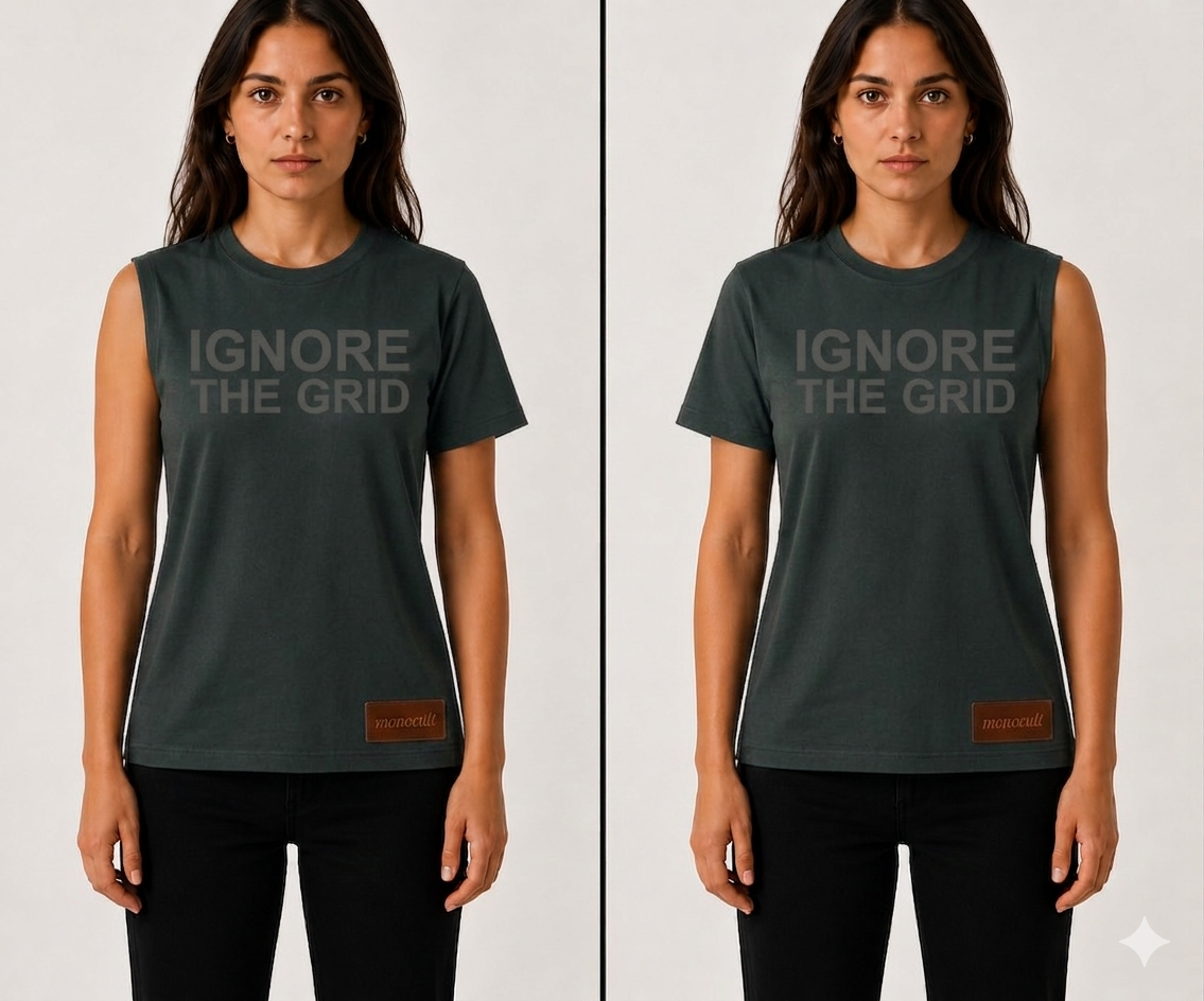 Equis One-Sleeve Top | IGNORE THE GRID