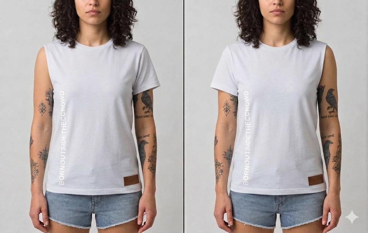 Aura One-Sleeve Top   |  BORN OUTSIDE THE CROWD
