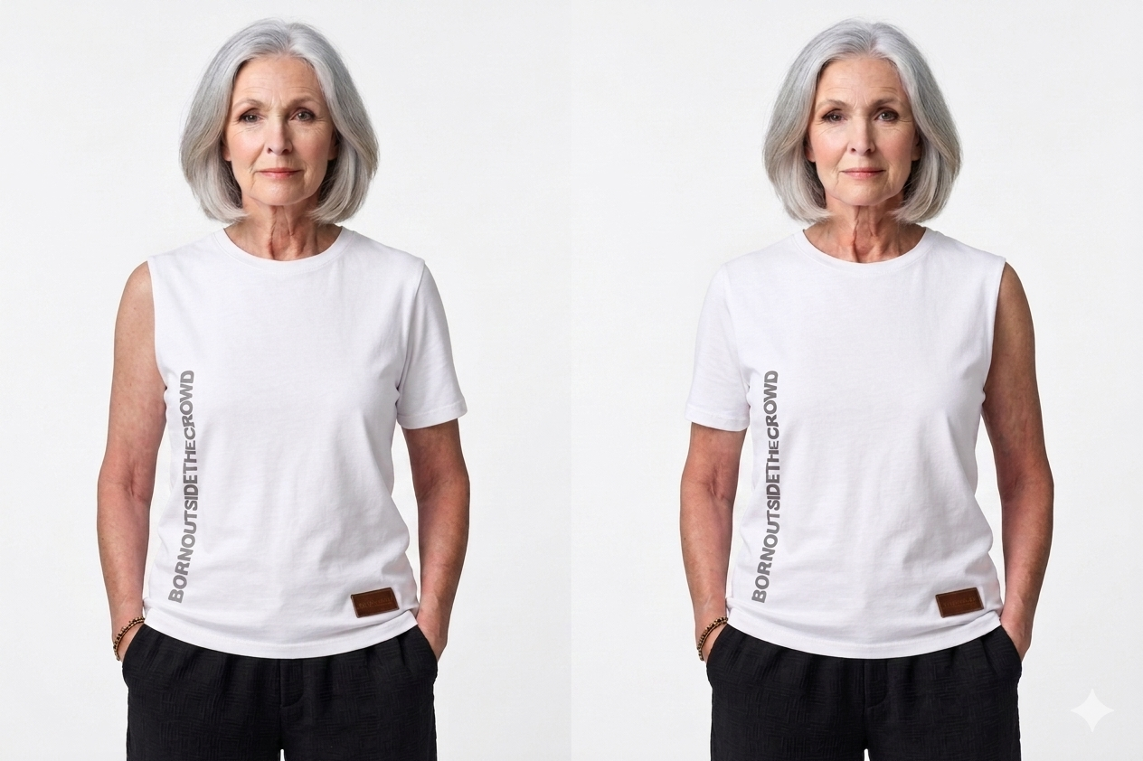 Equis One-Sleeve Top  |  BORN OUTSIDE THE CROWD