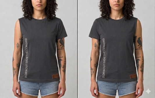 Aura One-Sleeve Top   |  BORN OUTSIDE THE CROWD