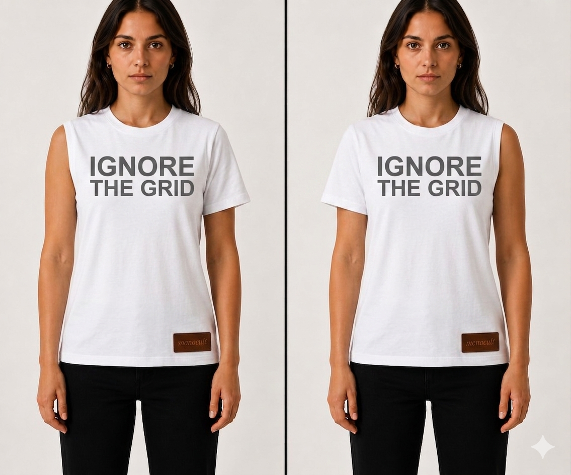 Equis One-Sleeve Top | IGNORE THE GRID