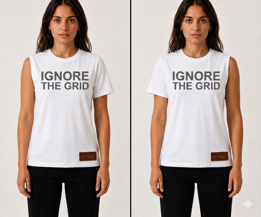 Equis One-Sleeve Top | IGNORE THE GRID
