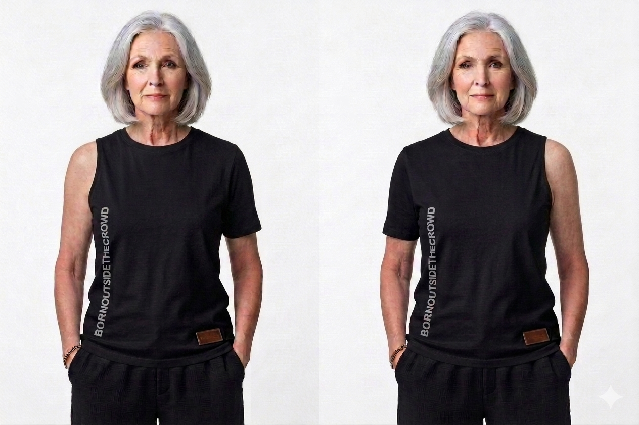 Equis One-Sleeve Top  |  BORN OUTSIDE THE CROWD